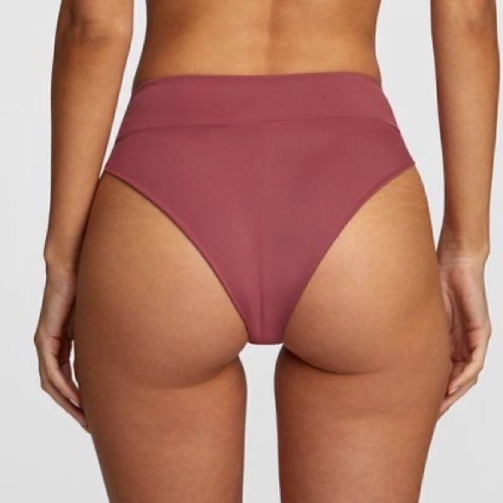 RVCA Solid High Rise Bikini Bottom Size S - Picture 10 of 11